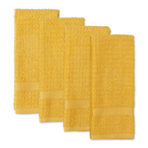 Yellow dish towels discount